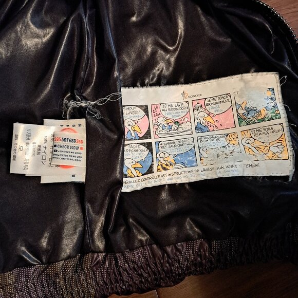 Moncler puffer jacket / body warmer size 8 years Fits 10/12 Years. Camouflage. - Picture 4 of 6